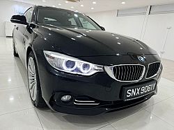 BMW 420I GranCoupe Sunroof HID NAV 2015 Black